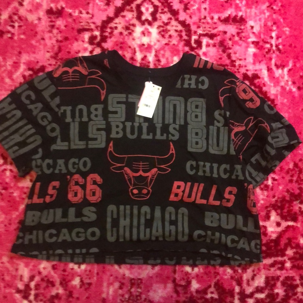 Black and Red Graphic Shirt
